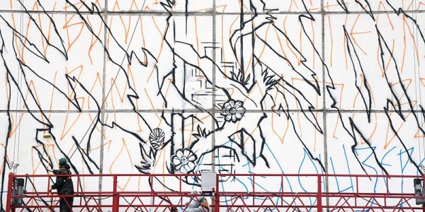 В Полоцке ко Дню города создают крутой арт-проект