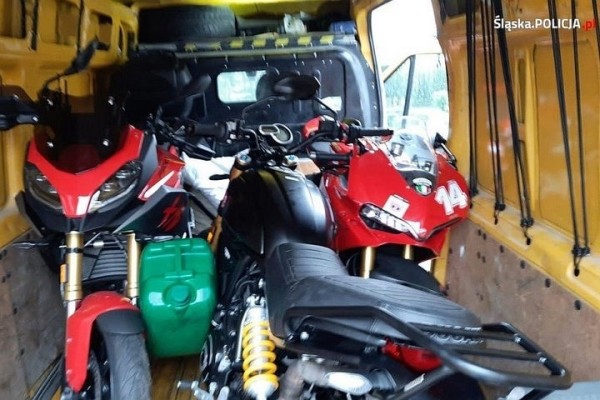 В Польше задержали троих белорусов с угнанными мотоциклами