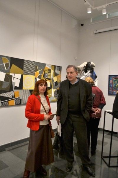 Проста пра складанае: «Сайарсізм» Сяргея Дажджу ў альма-матэр Шагала ў Віцебску