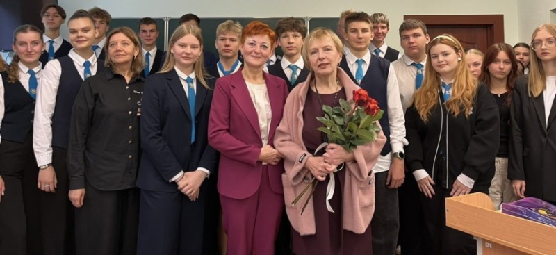 Свята паэзіі прайшло ў Віцебскай школе з нагоды Дня настаўніка