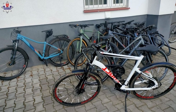 В Тересполе задержали белоруса, который вез краденые велосипеды